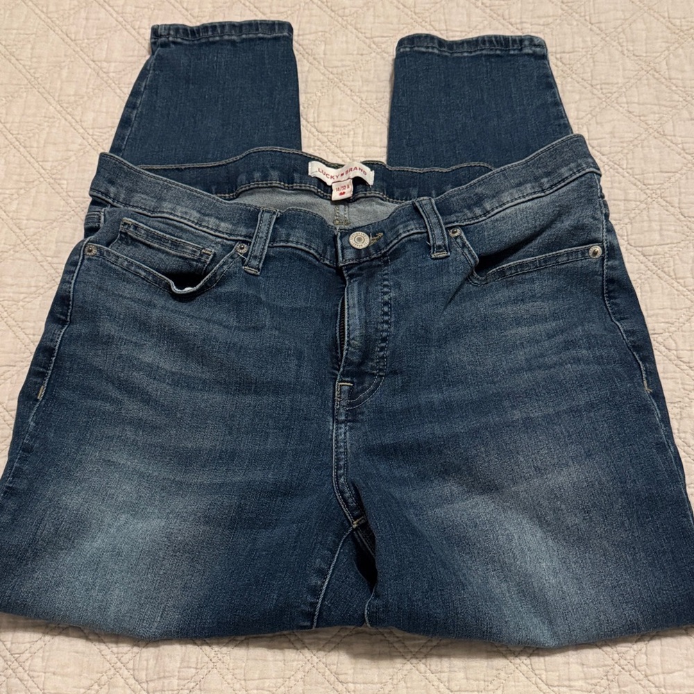Lucky Brand Mid Rise Ava Skinny Jeans - Picture 7 of 12